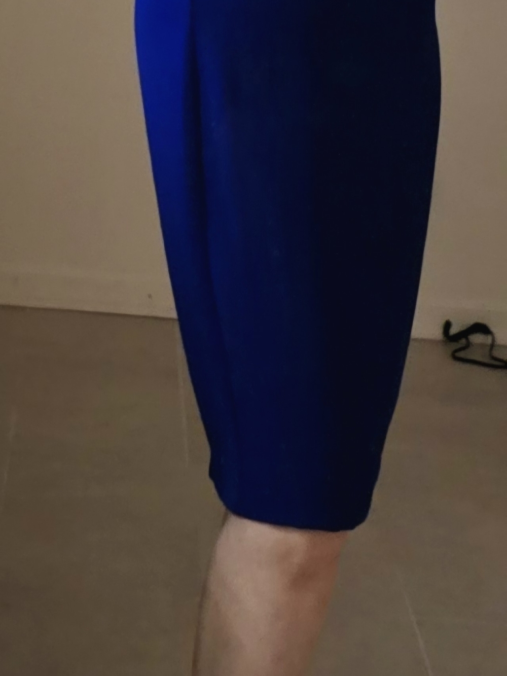 Signature by Sangria Royal Blue Pencil Skirt